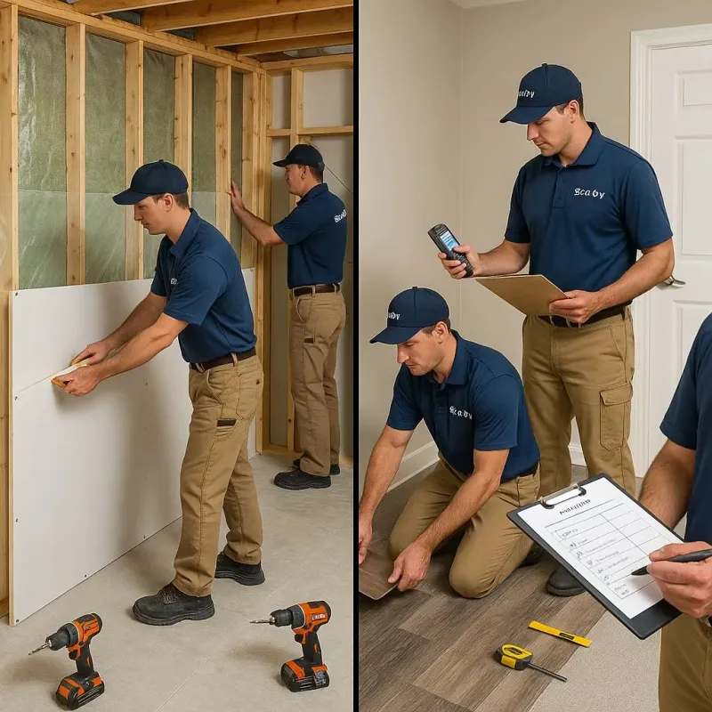 Repairs and Reconstruction process in Wildwood, TN